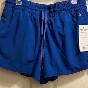 NWT Layer 8 Women's Athletic Shorts - Royal Blue size xl